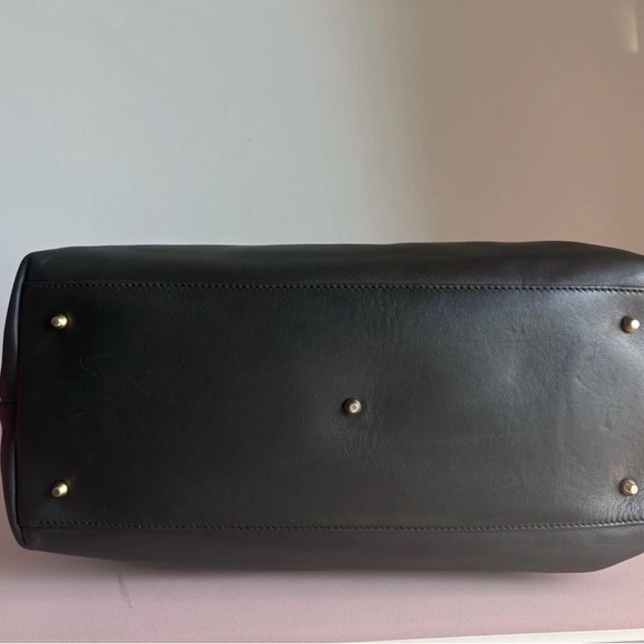 Rare Dolce & Gabbana Dome Black Leather Handbag - with lock and keys! - Picture 10 of 12